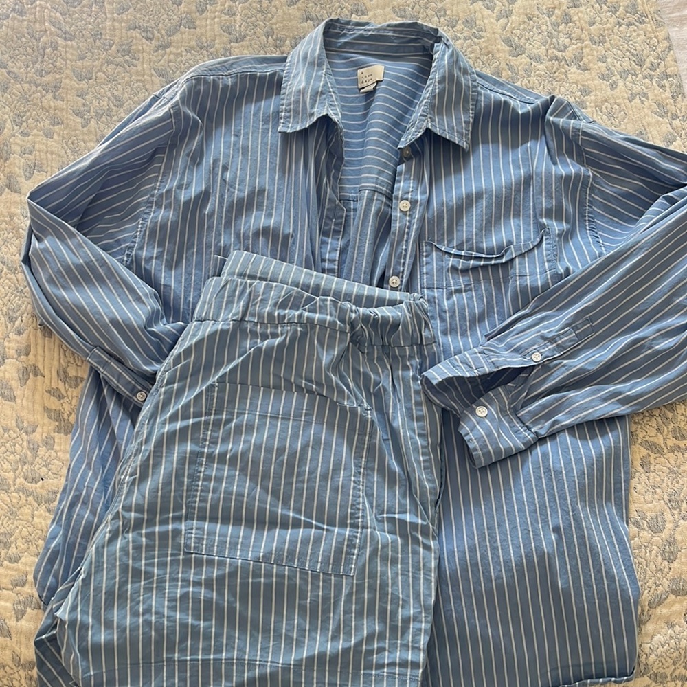 Pin stripe set